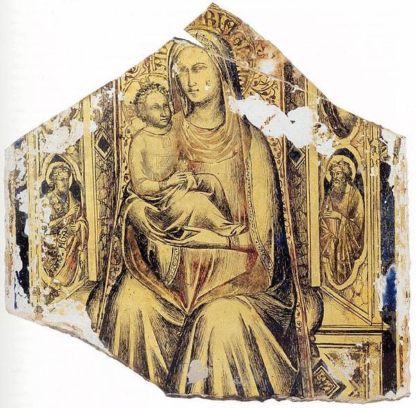 Lorenzo Monaco Virgin and Child Enthroned with Sts John the Baptist and John the Evangelist